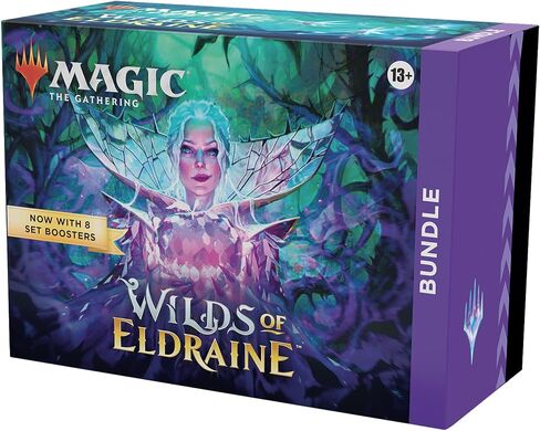 Magic: The Gathering Wilds of Eldrine Bundle - 8 مجموعات معززات + ملحقات in Saudi Arabia