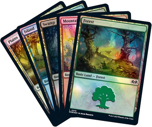 Magic: The Gathering Wilds of Eldrine Bundle - 8 مجموعات معززات + ملحقات in Saudi Arabia