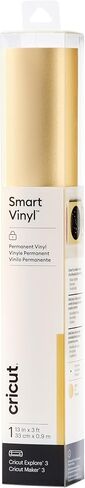 Cricut Smart Permanent Vinyl (13in x 3ft, Aqua) for Explore and Maker 3 - Matless cutting for long cuts up to 12ft in Kuwait