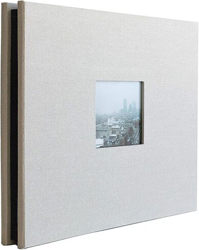 Kolo Newport 8.5" x 11" Refillable Scrapbook, Ideal for Wedding Albums and Baby Books, Lake in Kuwait