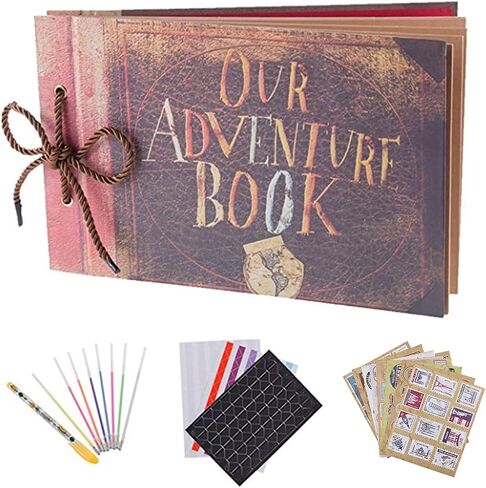 RECUTMS Refill Pages for Adventure Book Scrapbook Ablum 20 Sheets/ 40 Pages Extra Pages in Kuwait