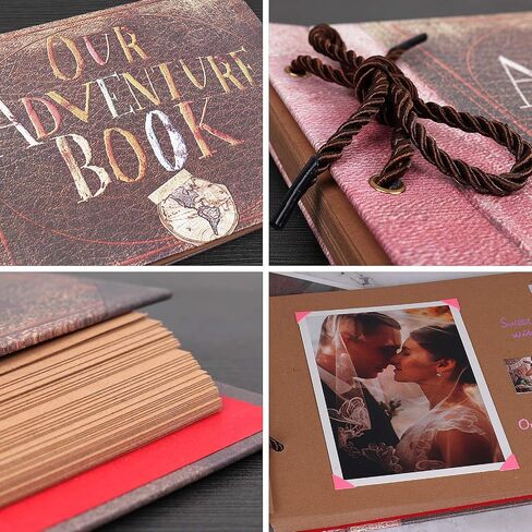 RECUTMS Refill Pages for Adventure Book Scrapbook Ablum 20 Sheets/ 40 Pages Extra Pages in Kuwait