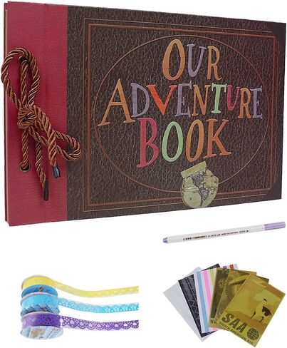 RECUTMS Refill Pages for Adventure Book Scrapbook Ablum 20 Sheets/ 40 Pages Extra Pages in Kuwait