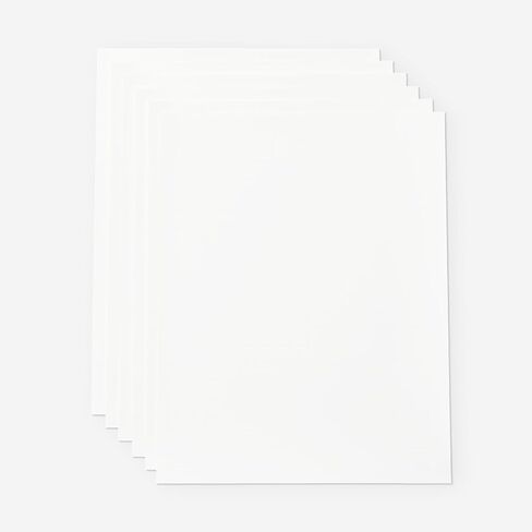 Cricut Printable Sticker Paper - US Letter Size, (8.5in x 11in), Sticker Paper for Printer, Compatible with Cricut Maker, Explore, & Joy Xtra, Craft Stickers for Notebooks, Gift Tags, & More (8 Ct) in Kuwait