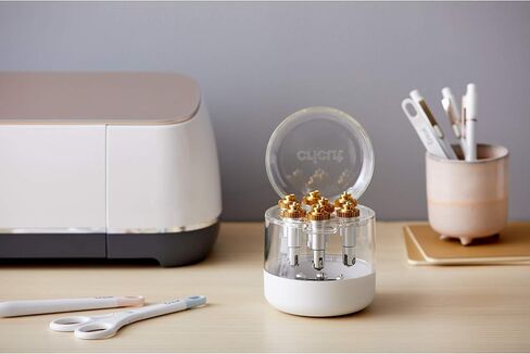Cricut Machine Tool Organizer - Compartmentalized with Dedicated Organizing Sections for Housings, Tips, Blades, and Tools, A Perfect Organization and Storage Option for Your Crafting Machine Tools in Saudi Arabia