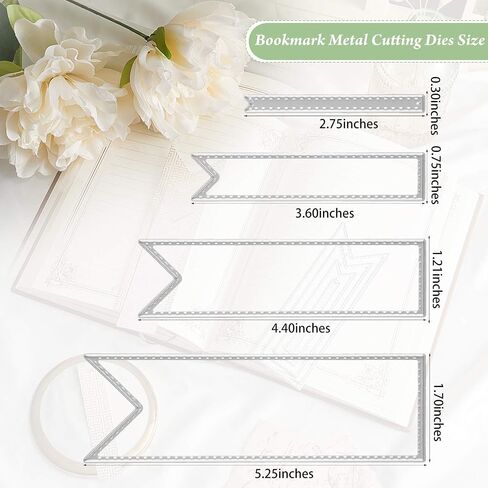 WILLBOND 2 Pcs Banner Dies Metal Cutting for Card Making, Classic Style in Kuwait