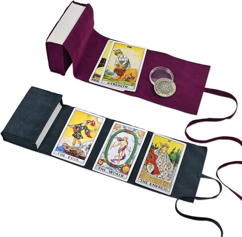 Knana 3Pcs Tarot Card Holder Velvet Tarot Bag Tarot Accessories in Kuwait
