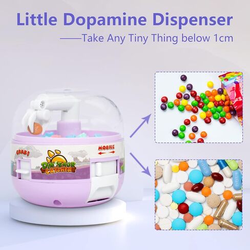 ألعاب آلة مخلب صغيرة للأطفال والكبار مع جوائز شخصيات ديناصورات صغيرة، أشياء تعمل بالفعل، لعبة أركيد صغيرة ألعاب مبتكرة مصغرة للأولاد والبنات بعمر 3 سنوات فما فوق in Kuwait