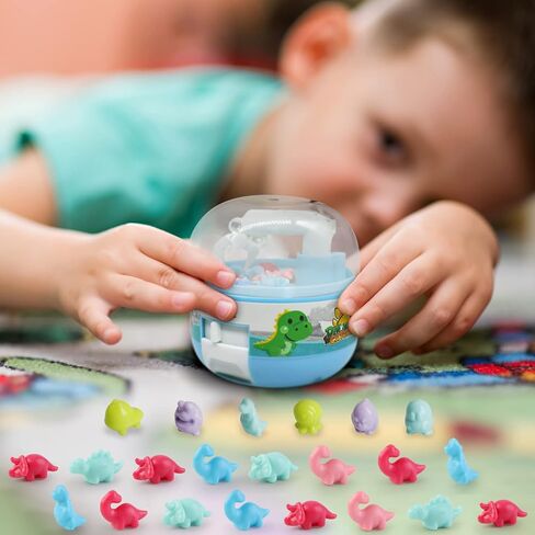 ألعاب آلة مخلب صغيرة للأطفال والكبار مع جوائز شخصيات ديناصورات صغيرة، أشياء تعمل بالفعل، لعبة أركيد صغيرة ألعاب مبتكرة مصغرة للأولاد والبنات بعمر 3 سنوات فما فوق in Kuwait