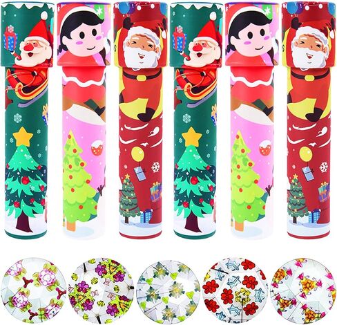 6 قطع من المناظير الكلاسيكية ، لعبة تعليمية للمناظير ، ألعاب قديمة الطراز للأطفال، حشوات حقيبة هدايا عيد الميلاد ، جوائز الصف الدراسي in Kuwait