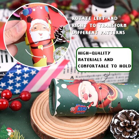 6 قطع من المناظير الكلاسيكية ، لعبة تعليمية للمناظير ، ألعاب قديمة الطراز للأطفال، حشوات حقيبة هدايا عيد الميلاد ، جوائز الصف الدراسي in Kuwait