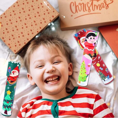 6 قطع من المناظير الكلاسيكية ، لعبة تعليمية للمناظير ، ألعاب قديمة الطراز للأطفال، حشوات حقيبة هدايا عيد الميلاد ، جوائز الصف الدراسي in Kuwait