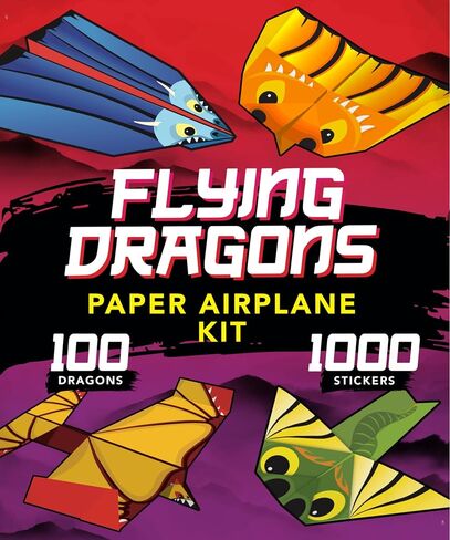 Flying Dragons Paper Airplane Kit in Saudi Arabia