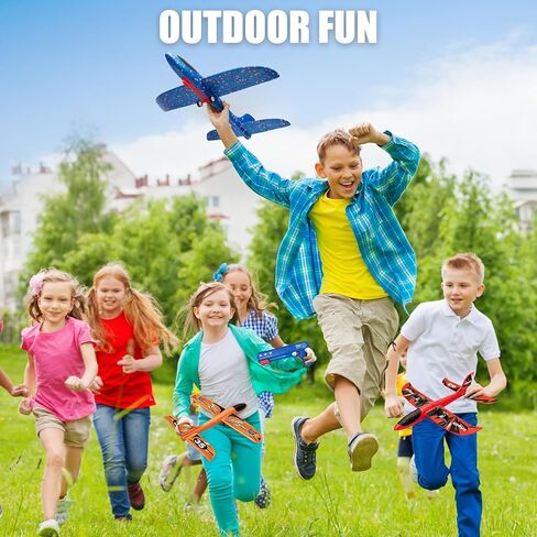 3 عبوات من ألعاب قاذفة الطائرات، وضعان للطيران رمي طائرة منجنيق شراعية رغوية، ألعاب طيران خارجية ألعاب خارجية للأعمار 3 4 5 6 7 8 9 10 11 12 سنة للأولاد والبنات والأطفال هدايا عيد ميلاد in Kuwait