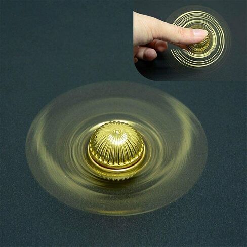 Cool Orb Fidget Spinner, Metal Ball Toy for Stress Relief, Desk Decor for School Home Office, Christmas Birthday Stocking Stuffer Party Favor Gift, Sensory Toy for Boys Girls Kids Adults in Kuwait