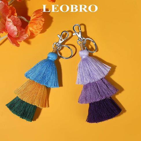 LEOBRO 100 قطعة خطافات معدنية دوارة مع حلقات مفاتيح، 50 قطعة سلاسل مفاتيح صغيرة مخلب جراد البحر و50 قطعة حلقة سلسلة مفاتيح كبيرة لمشبك سلسلة المفاتيح، حبل قصير، مفتاح، صناعة المجوهرات، الحرف الفنية، فضي in Kuwait