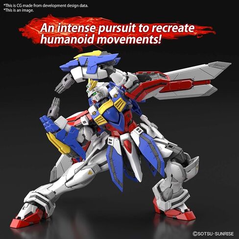 Bandai Hobby - Mobile Fighter G Gundam - #37 God Gundam, Bandai Spirits RG 1/144 Model Kit in Saudi Arabia