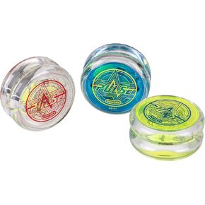 Duncan Toys Pulse LED Light-Up Yo-Yo, Intermediate Yo-Yo, Clear/Red in Saudi Arabia