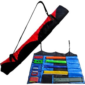 حقيبة طائرات ورقية كبيرة من سيمككاي، حقيبة طائرة طائرة رباعية الخطوط للبالغين في الهواء الطلق حقيبة تخزين طويلة in Kuwait