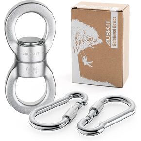 Black Swing Swivel, 30 KN Safest Rotational Device Hanging Accessory in Saudi Arabia