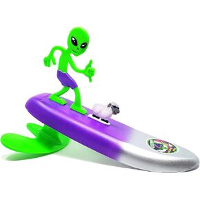 Surfer Dudes Legends & Surfer Pets Wave Powered Mini-Surfer, Pet and Surfboard Beach Toy - Maui Martian and Bahthoven