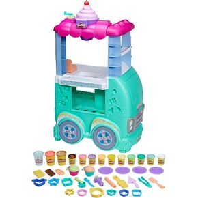 مجموعة لعب لعبة شاحنة الطعام من بلاي-دوه كيتشن كرييشنز سويت سناكس للأطفال، 12 علبة مركبة للتشكيل، للفتيات والأولاد بعمر 3 سنوات وما فوق (حصريًا لأمازون) in Kuwait