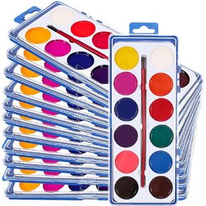 مجموعة الوان مائية مكونة من 12 لون in Kuwait