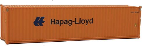 Walthers SceneMaster 40' Hi-Cube Corrugated-Side Container-TEX (Brown, White) 949-8266 HO Scale Model Railroad - Freight Model in Kuwait