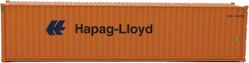 Walthers SceneMaster 40' Hi-Cube Corrugated-Side Container-TEX (Brown, White) 949-8266 HO Scale Model Railroad - Freight Model in Kuwait