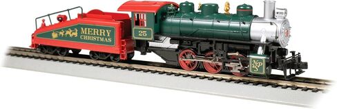 Bachmann Trains - USRA 0-6-0 w/Smoke & Slope Tender - NP&S® #25 - Christmas - HO Scale in Saudi Arabia