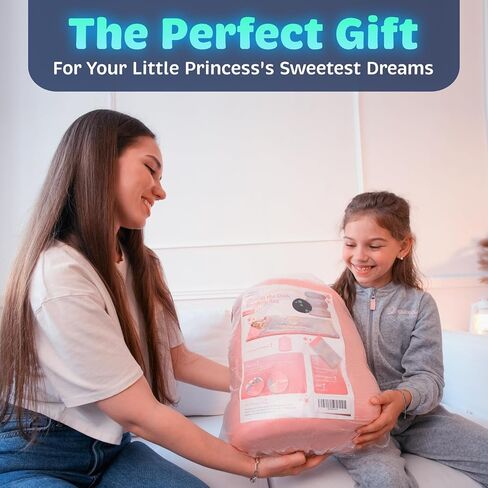 حقيبة نوم للأطفال للأولاد والبنات، أكياس نوم تتوهج في الظلام للأطفال من عمر 3 سنوات فما فوق، حقيبة نوم كبيرة للأطفال مع جيب وسادة، حقيبة نوم فائقة النعومة للأطفال - بطانية حقيبة نوم للأطفال (66 بوصة × 33 بوصة) in Kuwait