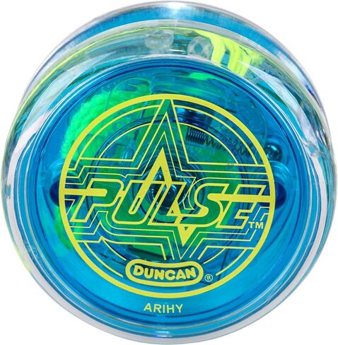 Duncan Toys Pulse LED Light-Up Yo-Yo, Intermediate Yo-Yo, Clear/Red in Kuwait