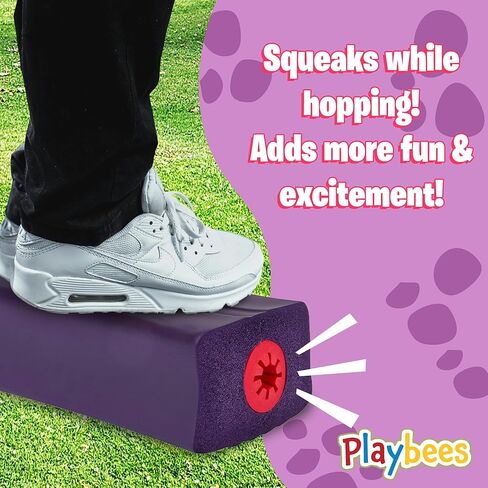 Foam Pogo Stick Dinosaur Jumper for Kids 3, 4, 5, 6, 7, Years Old Coolest Toys for 5 Year Old Boy Themed Bungee Pogo Stick - Inside & Outside Fun, Pogo Stick for Boys & Girls in Kuwait