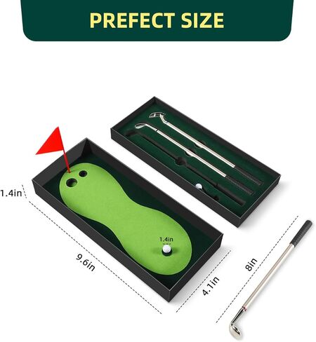 هدايا قلم الجولف للرجال والنساء لاعبي الغولف، حشوات فريدة من نوعها لعيد الميلاد للبالغين، صديق الأب وزملاء العمل، مجموعات أقلام جولف صغيرة مع 3 أقلام لنوادي الجولف، أدوات مكتبية رائعة ديكور مكتب in Kuwait