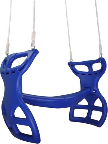 Swing Set Stuff Inc. Glider with Rope (Blue) with SSS Logo Sticker in Saudi Arabia