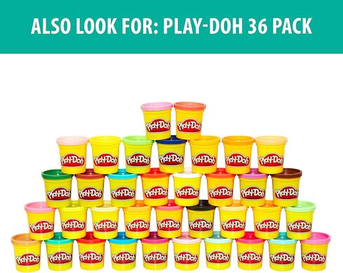 Play-Doh Play 'n Store Table Toy, Arts & Crafts Activities for Kids 3 Years & Up, Over 25 Play-Doh Accessories, 8 Modeling Compound Colors (Amazon Exclusive) in Saudi Arabia
