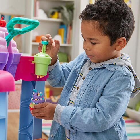 مجموعة لعب لعبة شاحنة الطعام من بلاي-دوه كيتشن كرييشنز سويت سناكس للأطفال، 12 علبة مركبة للتشكيل، للفتيات والأولاد بعمر 3 سنوات وما فوق (حصريًا لأمازون) in Kuwait