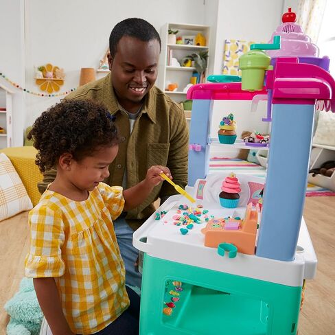 مجموعة لعب لعبة شاحنة الطعام من بلاي-دوه كيتشن كرييشنز سويت سناكس للأطفال، 12 علبة مركبة للتشكيل، للفتيات والأولاد بعمر 3 سنوات وما فوق (حصريًا لأمازون) in Kuwait