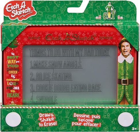 Etch A Sketch, Elf Special Edition, Original Magic Screen, Kids Travel Toy, Drawing Toys for Boys & Girls Ages 3+ in Kuwait