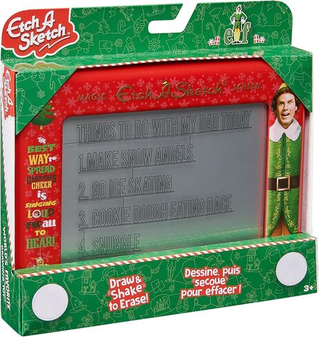 Etch A Sketch, Elf Special Edition, Original Magic Screen, Kids Travel Toy, Drawing Toys for Boys & Girls Ages 3+ in Kuwait
