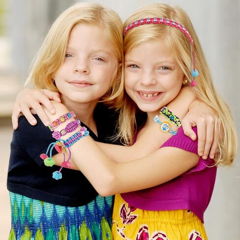 Girls Crafts Friendship Bracelet String Making Kit - Birthday Christmas Gift for Kids Age 7 8 9 10 11 12+ Year Old, DIY Bracelet Jewelry Maker Toys with Beads Supplies for Teen Girls and Adults in Kuwait