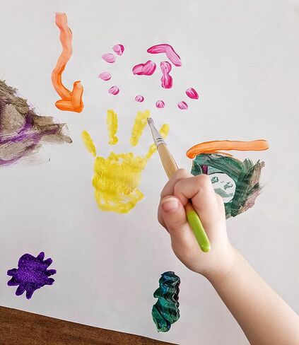 2 عبوة من بكرة ورق حامل 45.72 سم للفنون والحرف اليدوية، تناسب معظم حوامل الأطفال القياسية، بكرات بطول 30.48 سم، 45.72 سم × 25.72 سم in Kuwait