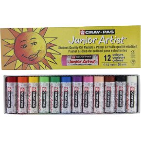 SAKURA Cray-Pas Junior Artist Oil Pastel Set, 50 Sticks in Kuwait