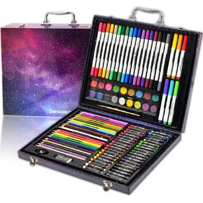 Darnassus 132-Piece Art Set, Deluxe Professional Color Set, Art Kit for Kids and Adult, With Compact Portable Case in Saudi Arabia