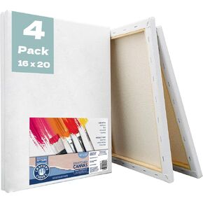 ArtSkills Stretched Canvas for Painting, 11x14 Canvas, 2-Pack Framed in Saudi Arabia