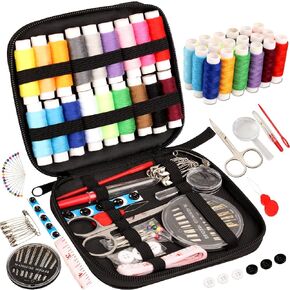 Marcoon Large Sewing Kit, 200 Premium Sewing Supplies, 41 XL Thread Spools, Suitable for Traveller, Adults, Kids, Beginner, Emergency, DIY and Home