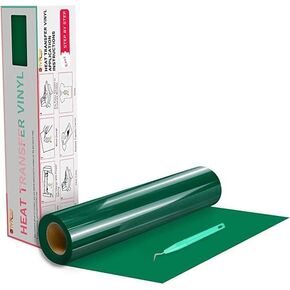 HTVRONT Heat Transfer Vinyl White HTV Rolls, 12" x 20ft in Saudi Arabia
