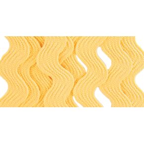 Wrights 117-401-926 Polyester Rick Rack Trim, Dark Banana, Medium, 2.5-Yard in Saudi Arabia