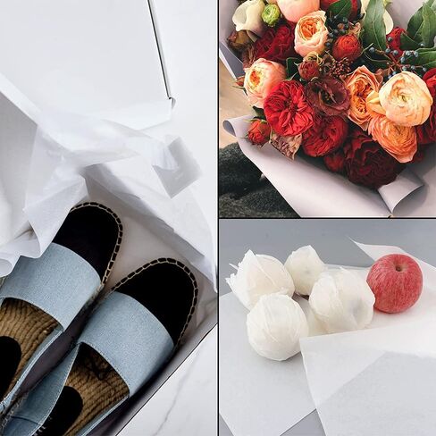 LeonBach 100 Sheets 24" x 12" Clean Packing Paper, Newsprint Packing Paper Filler Items Shipping Paper Sheets Moving Wrapping Paper in Kuwait