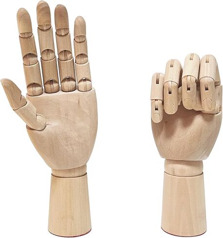 مانيكان فني خشبي بطول 17.78 سم من بليو، طراز مقطع للرسم والرسم والطلاء in Kuwait